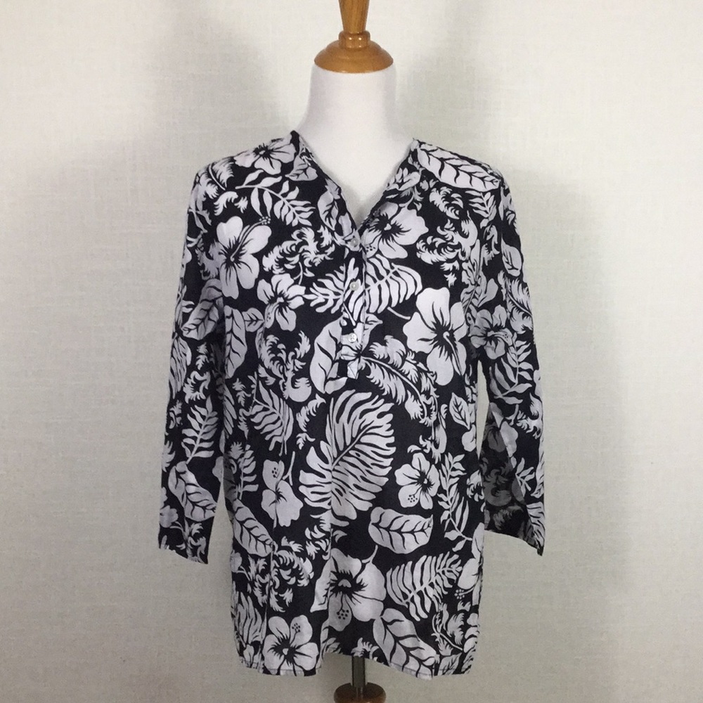 NWOT Lauren Ralph Lauren tropical popover